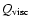 $Q_{\rm visc}$
