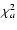 $\chi_a^2$