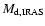 $M_{\rm d,IRAS}$