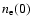 $n_{\rm e}(0)$