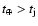 $t_{\oplus}>t_{\rm j}$