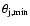 $\theta_{{\rm j},\min}$