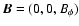 $\vec B = (0,0,B_\phi)$