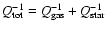 $Q_{\rm tot}^{-1} = Q_{\rm
gas}^{-1} + Q_{\rm star}^{-1}$