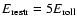 $E_{\rm restr} = 5 E_{\rm roll}$