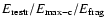 $E_{\rm restr}/E_{\rm max-c}/E_{\rm frag}$