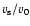 $ {v_{\rm s}}/{v_0}$