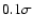 $0.1\sigma$