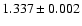 $1.337\pm0.002$