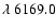 $\lambda~6169.0$