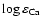 $\log\varepsilon_{\rm Ca}$