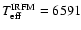 $T_{\rm eff}^{{\rm IRFM}} = 6591$