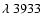 $\lambda~3933$