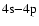 $\rm 4s{-}4p$