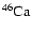 $^{46}{\rm Ca}$