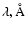 $\lambda,\AA$