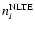 $n_i^{\rm NLTE}$