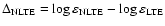 $\Delta_{\rm NLTE} = \log\varepsilon_{\rm NLTE}-\log\varepsilon_{\rm LTE}$