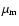 $\mu_{\rm m}$