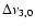 $\Delta \nu _{3,0}$