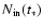 $N_{\rm in}(t_*)$
