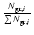 $\frac{ N_{{\rm gr},i}} {\sum N_{{\rm gr},i}}$