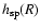 $h_{\rm sp}(R)$