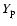 $Y_{\rm p}$