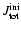 $J_{\rm {tot}}^{\rm {ini}}$