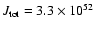 $J_{\rm
tot}=3.3\times 10^{52}$