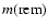 $m(\rm {rem})$