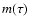 $m(\tau)$