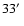 $33\hbox{$^\prime$ }$