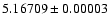 $5.16709\pm0.00003$