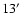 $13\hbox{$^\prime$ }$
