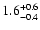 $\rm 1.6^{+0.6}_{-0.4}$