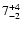 $\rm 7^{+4}_{-2}$