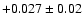 $+0.027\pm 0.02$