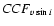 $CCF_{v\sin i}$