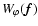 $W_{\varphi}(\vec{f})$