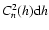 $C_n^2(h) {\rm
d}h$