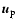 $\vec u_{\rm p}$