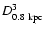 $D_{0.8\rm ~kpc}^3$