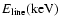 $E_{\rm {line}}({\rm keV})$