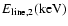$E_{\rm {line,2}}({\rm keV})$