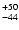 $\rm _{-44 }^{+50 }$