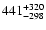 $\rm 441_{- 298 }^{+320 }$