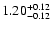 $\rm 1.20_{-0.12}^{+0.12}$