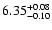 $\rm 6.35_{-0.10}^{+0.08}$