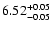 $\rm 6.52_{-0.05}^{+0.05}$